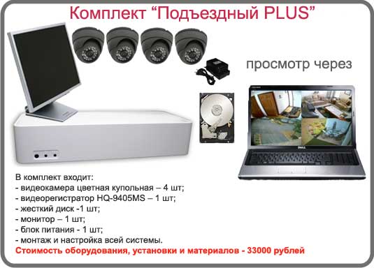 Видеонаблюдение в подъезде Видеонаблюдение в подъезде